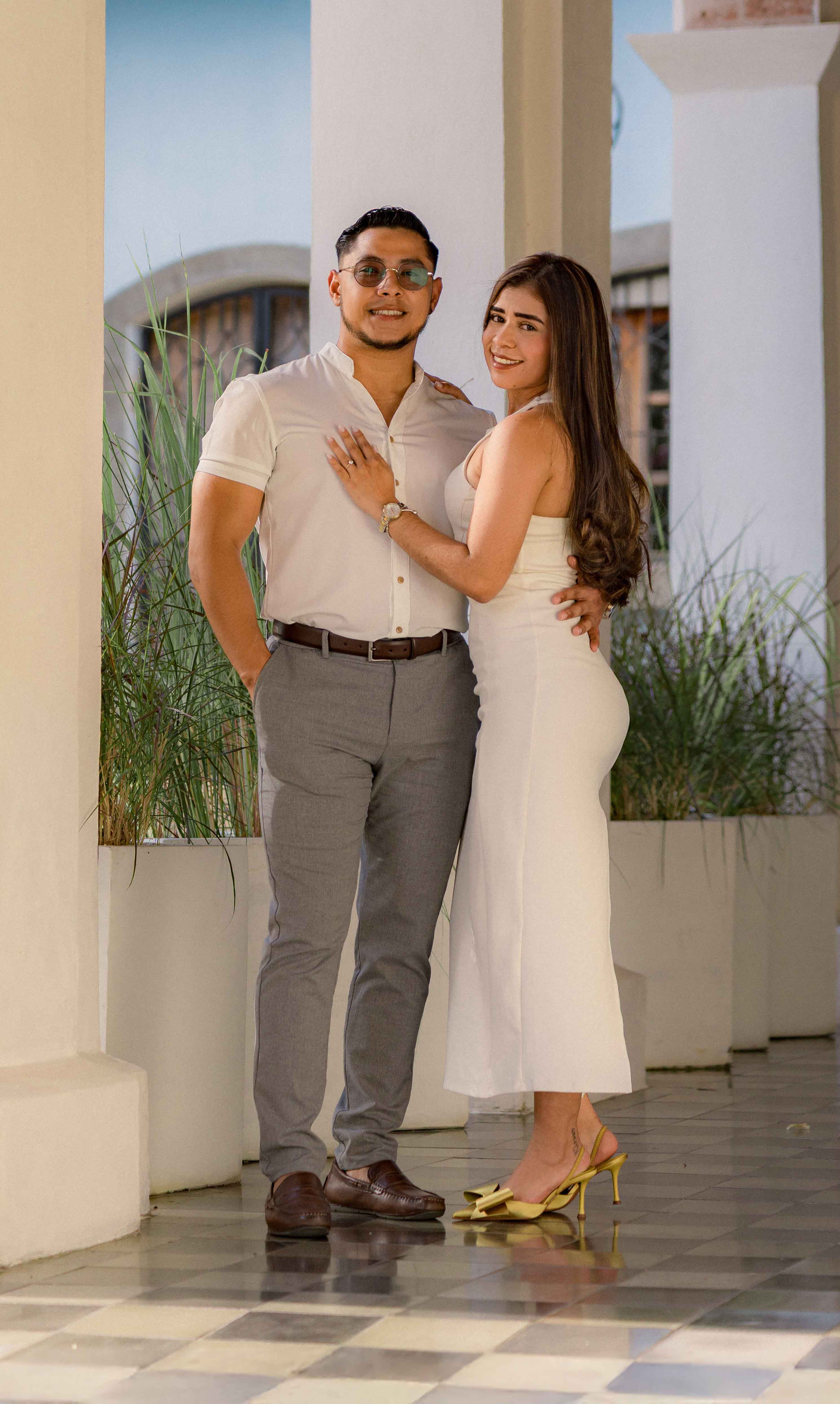 Foto de la pareja